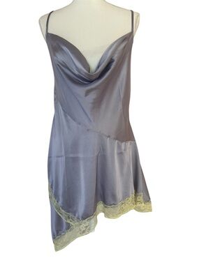 Nasty Gal Satin Slip Dress